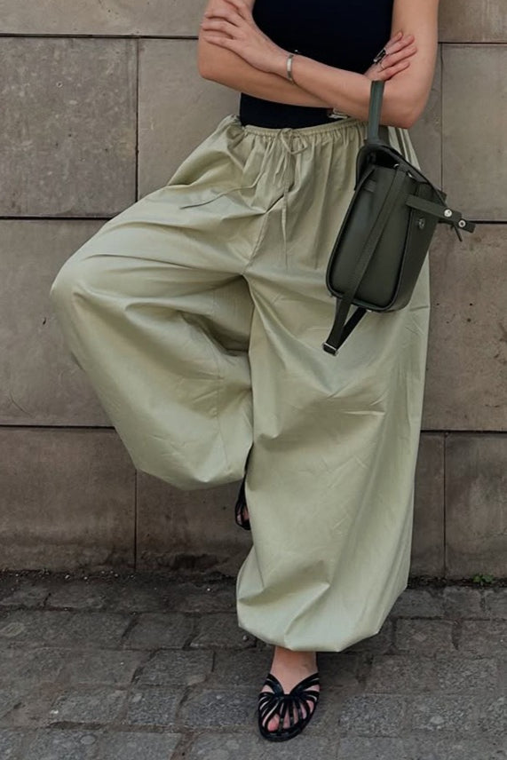 Street Fashion Cotton Lantern Loose Casual Pants image 17