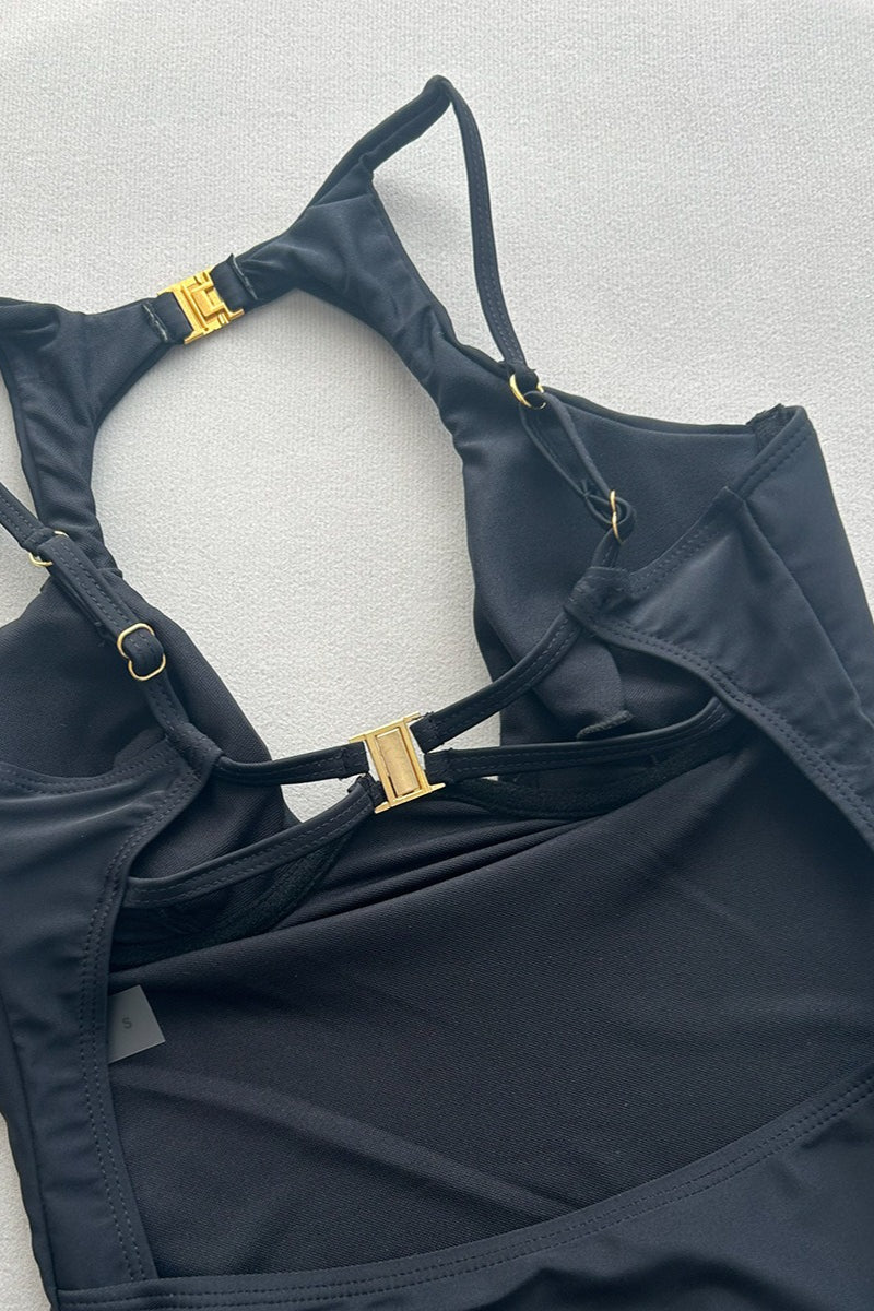 Sexy Underwire Slim One Piece Swimwear image 5