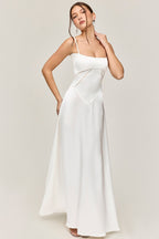 Elegant Cami Backless Maxi Party Dress image 13