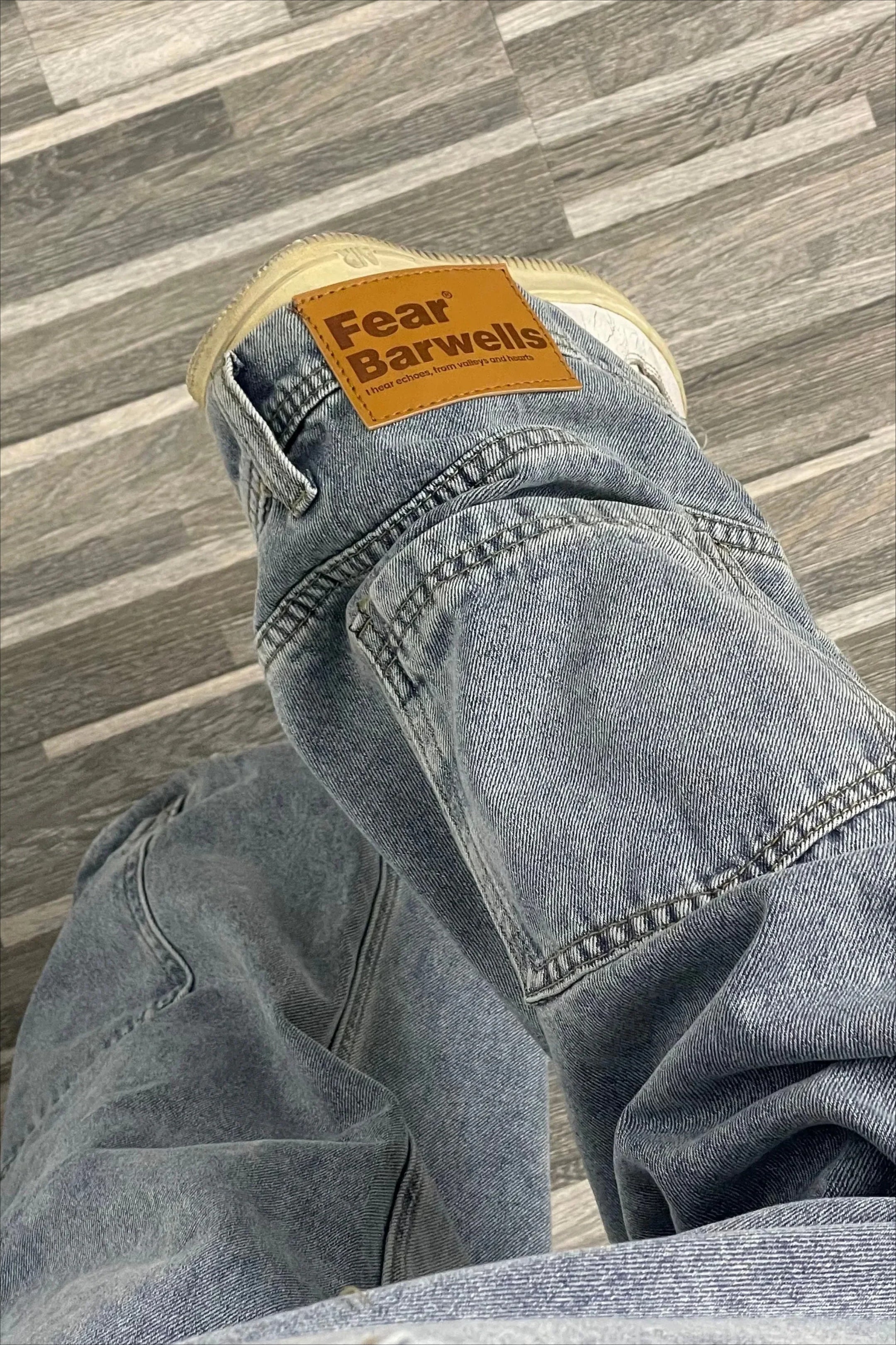 Loose Fit Reverse Pocket Jeans image 8