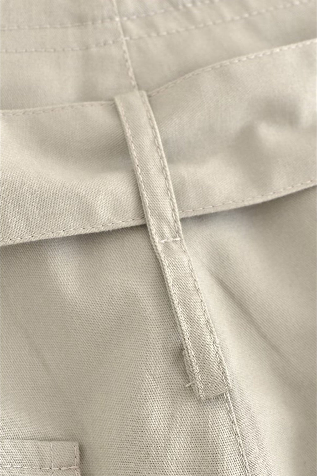 High Waist Belted Wide Leg Cargo Pant image 4