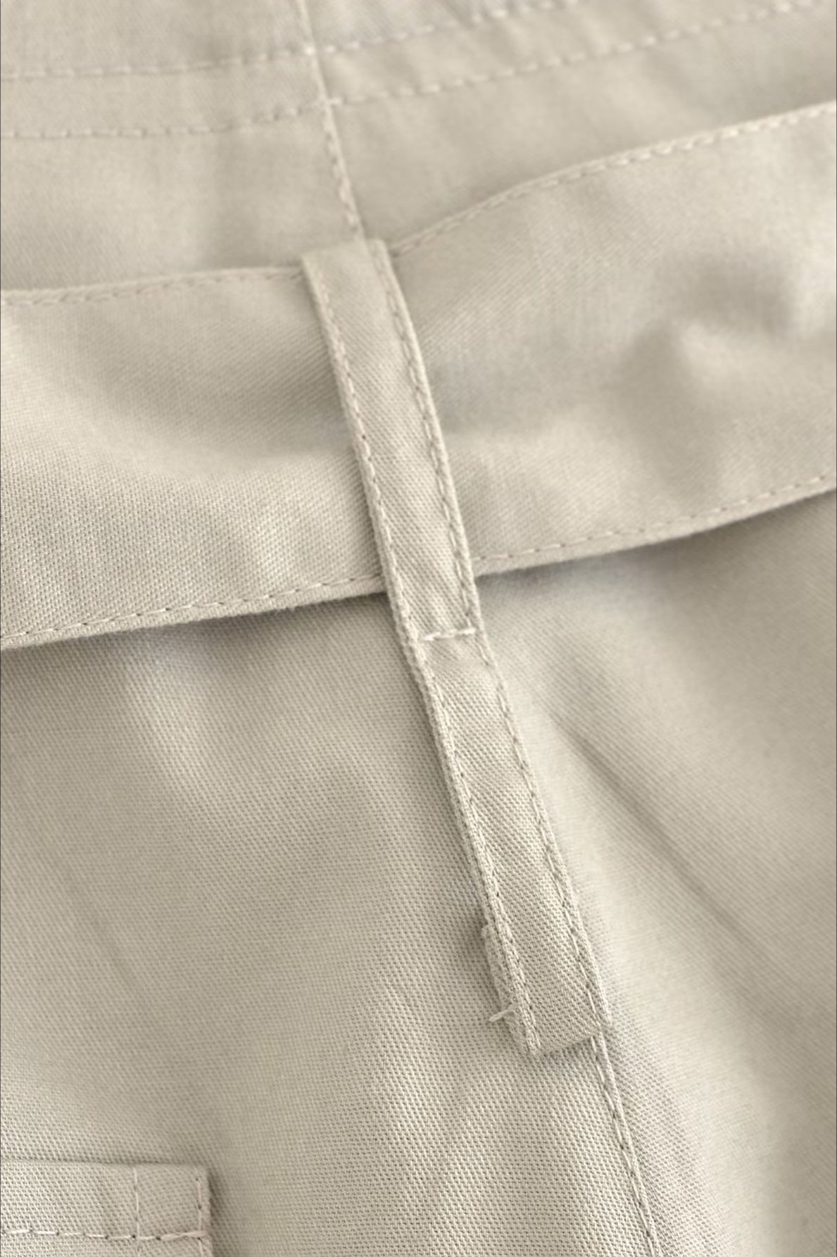 High Waist Belted Wide Leg Cargo Pant image 4