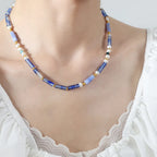 Belle Bead Necklace styled for Avrienne