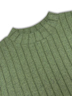 Renee Knit Midi Dress detail view styled for Avrienne