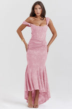 Cami Ruched Bodycon Mermaid Party Dress image 5