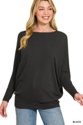 Juliette Boat Neck Top styled for Avrienne