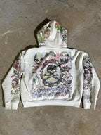 Graffiti Printed Gothic Hoodie image 2