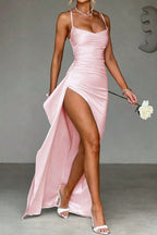 Long Slip Elegant Party Dress image 7