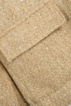 Sequin Stand Collar Pocket Jacket image 13