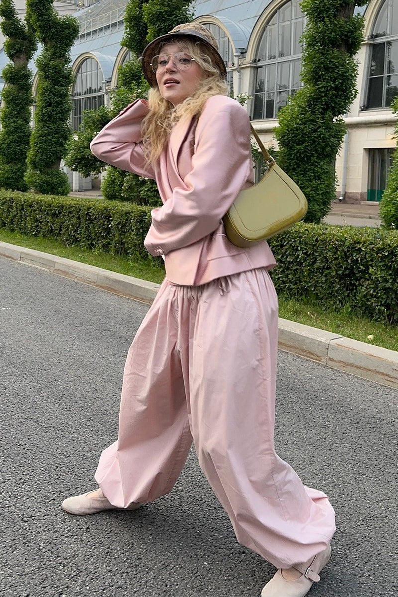 Street Fashion Cotton Lantern Loose Casual Pants image 14