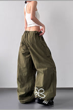 American Style Print Loose Fit Cargo Pant image 4