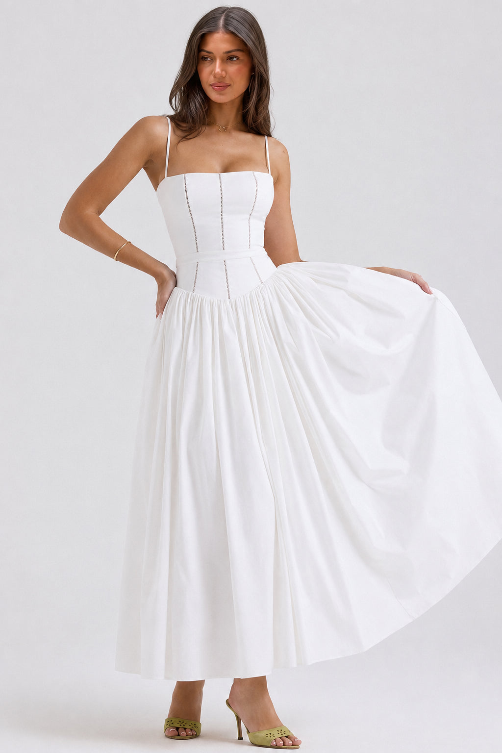 Cami Slim Fit Elegant Maxi Dress image 1