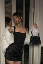 Sexy Boned Tie Cami Party Dress image 9