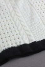 Knit Spaghetti Strap Split Sweater Dress image 6