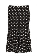 Sexy Polka Dot Ruffle Trim Bodycon Midi Skirt image 5