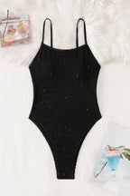 Chic Ruched Bodycon One Piece Swimwear image 4