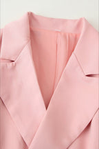 Pink Buttoned Blazer image 7