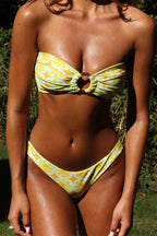 Sexy Floral Print Bikini Two Piece High Waist Bikini Sets image 1