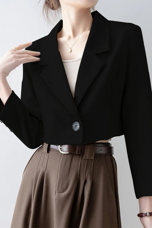 Short Length Relaxed Blazer image 4