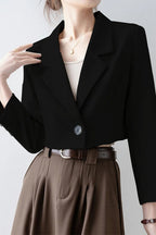 Short Length Relaxed Blazer image 4