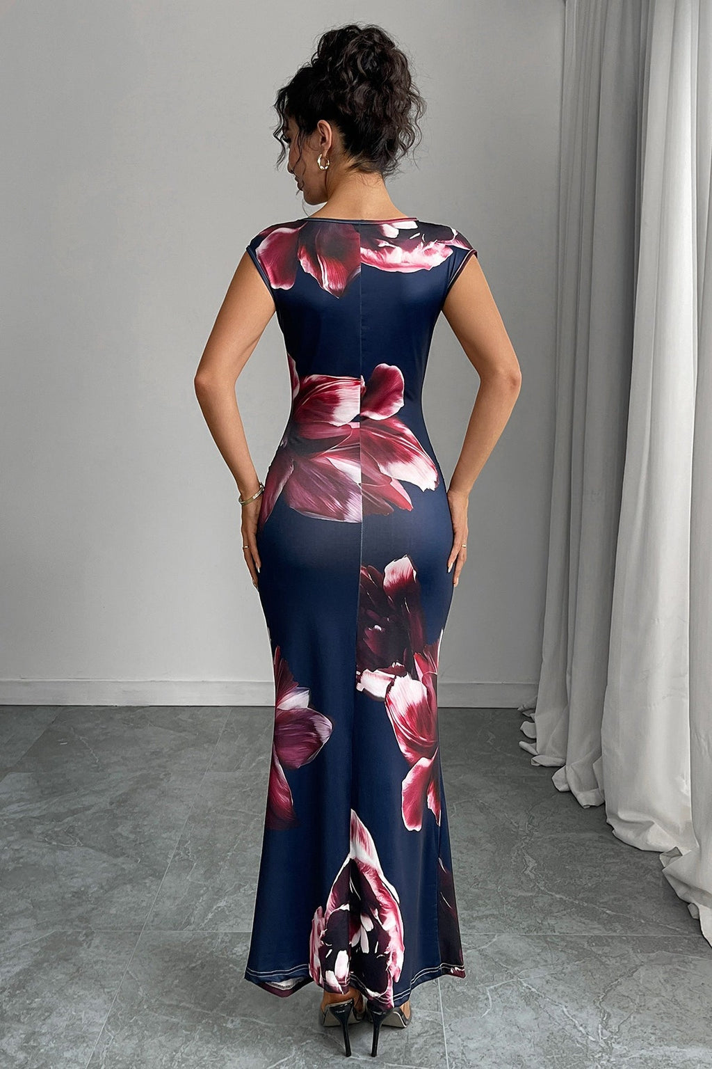 Sleeveless Bodycon Pencil Maxi Dress image 1
