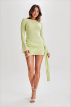 High-End Sexy Knit Mini Dress image 3