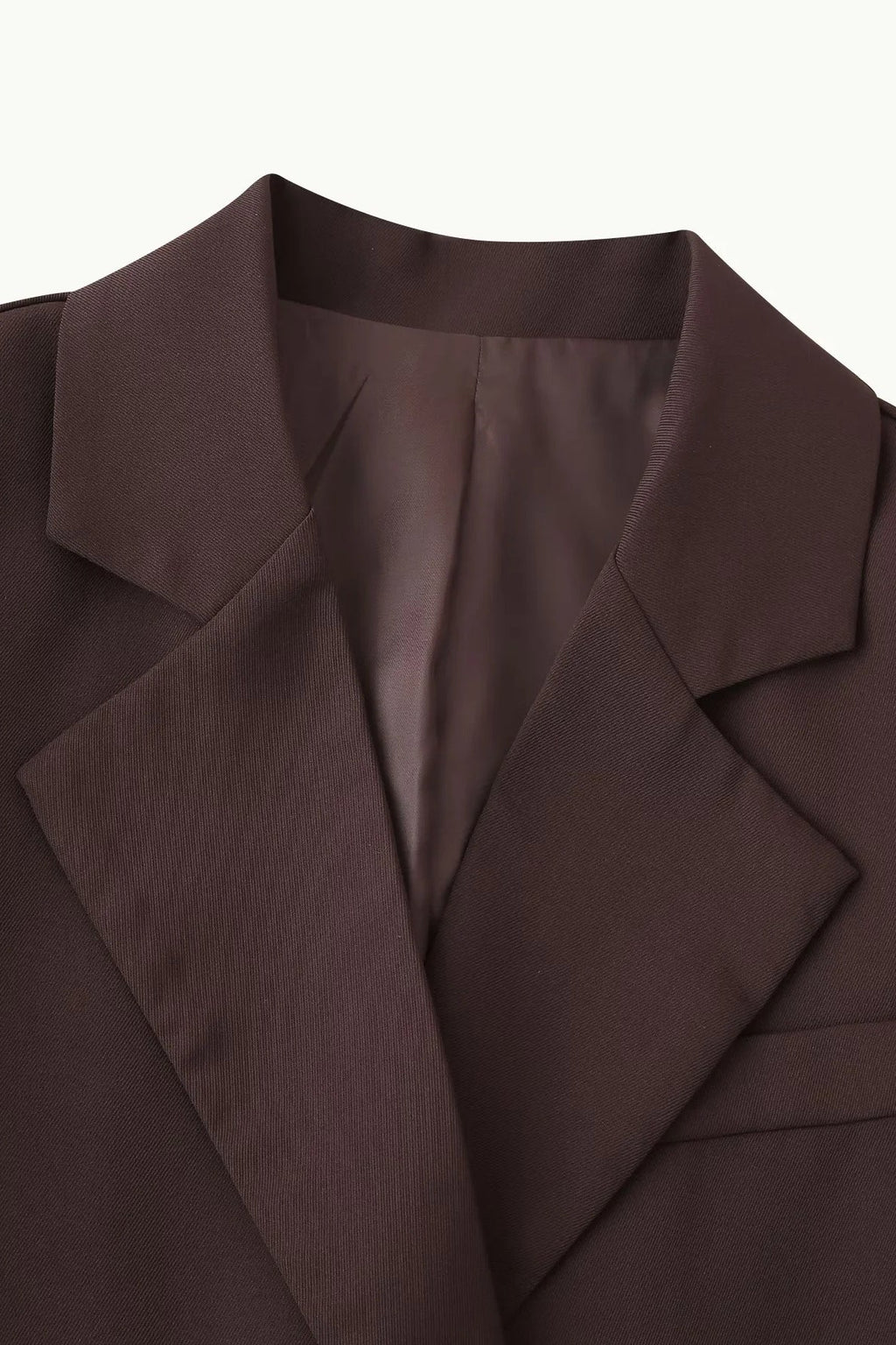 High-Waisted Button Blazer image 7