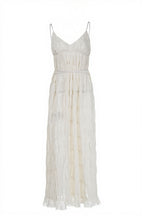 Chic Deep V Ribbed Knit Cami Elegant Maxi Dress image 6