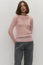 Mohair Round Neck Knit Top image 8