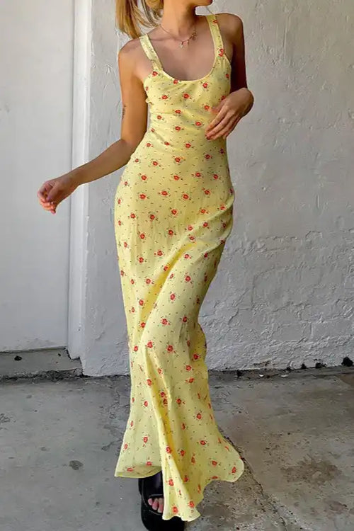 Cami Mermaid Maxi Floral Dress image 2