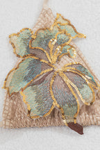 Floral Embroidery Sexy Bikini Three Piece Swim Set image 4