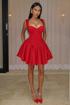 Floral Jacquard A-Line Backless Bow Party Dress image 3