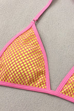 Mesh Drawstring Three Piece Swim Set image 6
