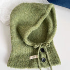 Vintage Balaclava Knit Neck Warmer Hat image 9