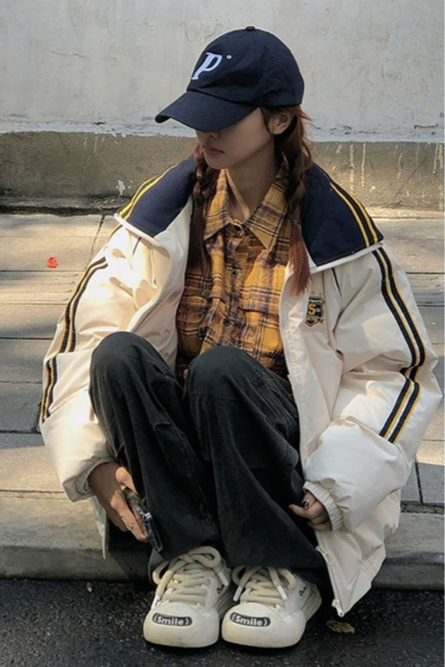 Vintage Quilted Puffer Jacket image 3