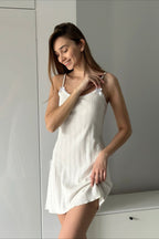 Casual Knit Jacquard Cami Mini Dress image 5