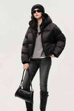 Cozy Hooded Insulated Puffer Jacket image 5