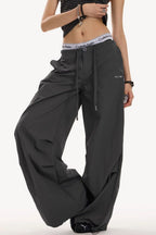 Y2K Retro Grey Military Cargo Pant image 2