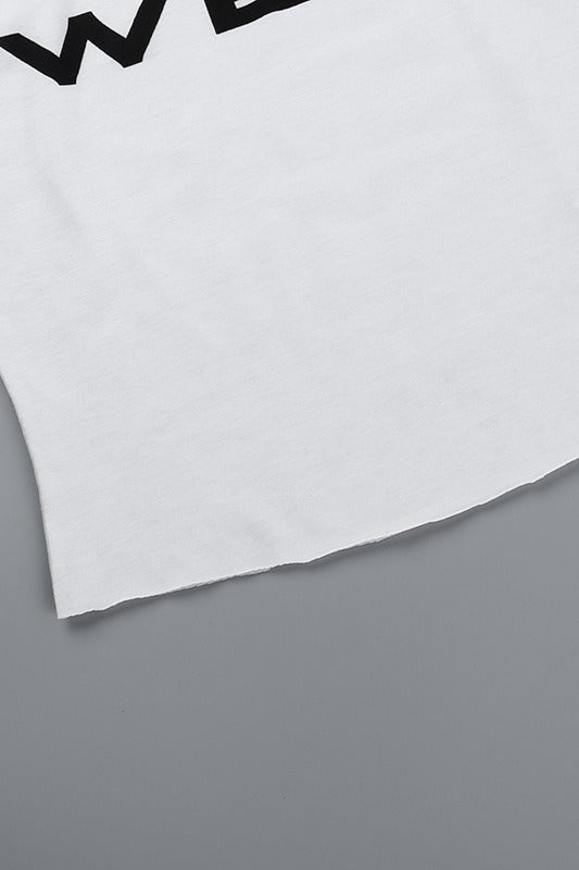 Street Letter Print Sexy Tank Top image 9