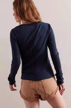 Slim Long Sleeve Ribbed Cardigan image 2