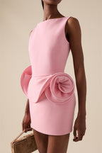 Chic Floral Embellished Party Dress image 1