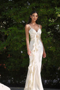 Floral Satin Slip Maxi Dress image 1