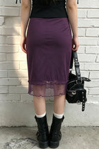 Elegant Ruffle Double Mesh Skirt image 2