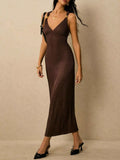 Solene Knit Midi Dress styled for Avrienne