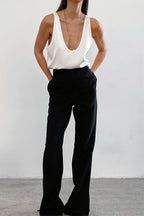 Chic Ice Silk Deep V Layering Cami Top image 3