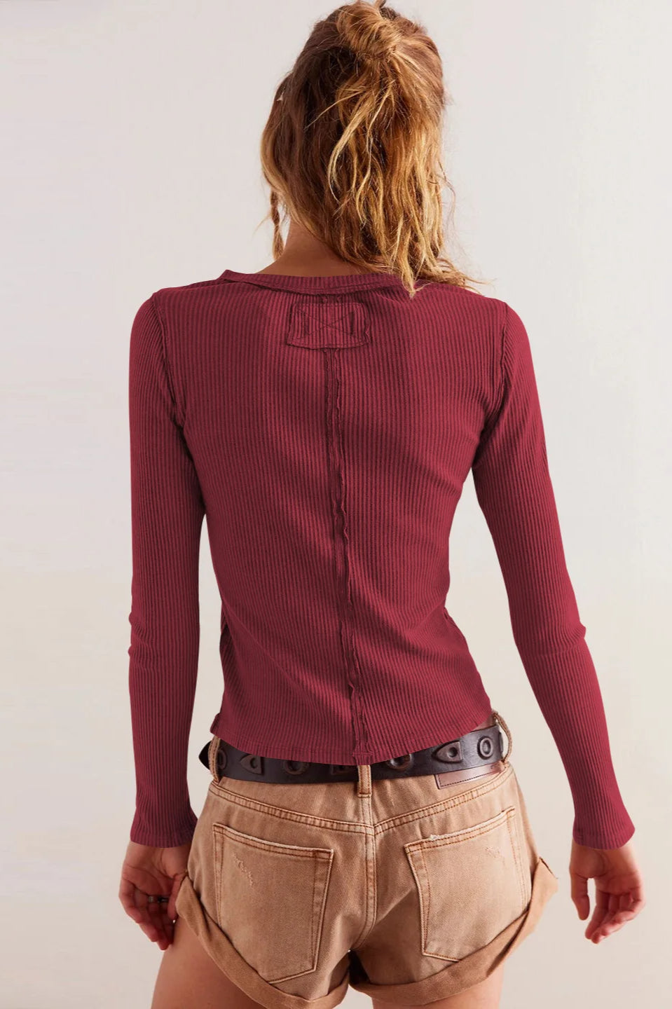 Slim Long Sleeve Ribbed Cardigan image 17