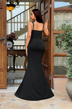 Strapless Lace-Trimmed Split Bodycon Party Dress image 5
