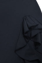 Ruffled Bustier Side Slit Formal Dress image 13