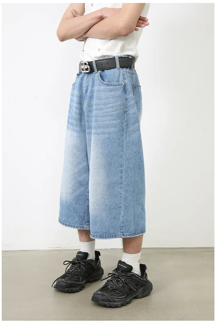 Vintage Y2K Loose Cropped Jeans image 18