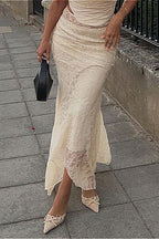 Low Rise Ruched Mermaid Skirt image 3